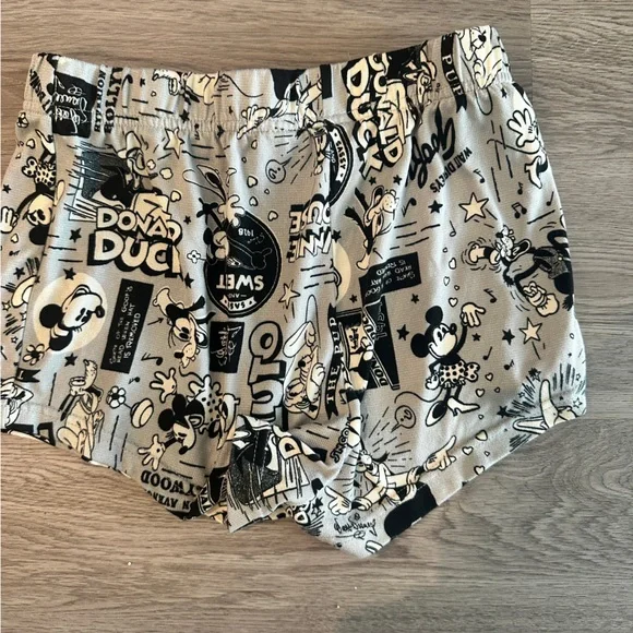 Disney 100 Mickey Mouse Women's Pajama Shorts - NWOT - Size XS - Picture 3 of 3